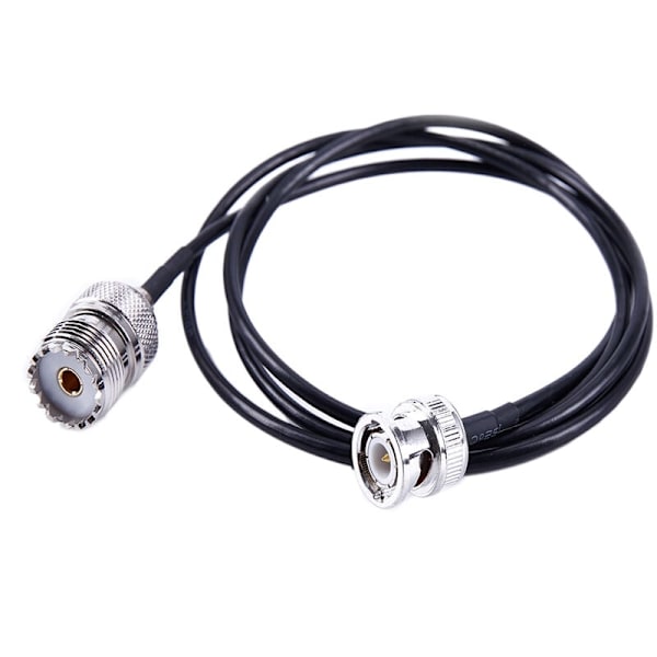 Rf Radio Koaksialkabel UHF VHF BNC Han til UHF So239 Rg-58U Koaksial Milspec Mobil til Base Antenne 3 Ft