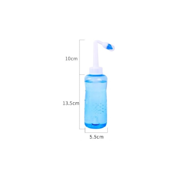 300 ml Pullo - Nenähuuhtelusetti/Sierainten Huuhtelusetti/Sierainten Huuhtelusetti/Nenähuuhtelu/Nenän Kastelu/Neti-Ruukku/Nenäsuihku