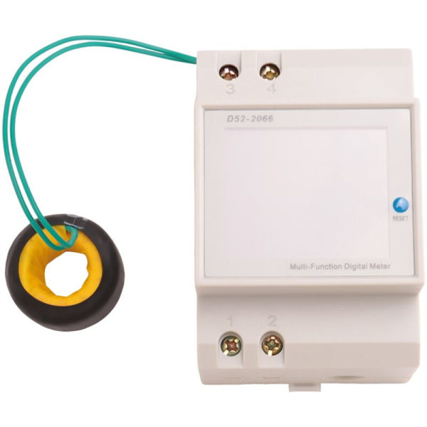 AC40-300V 100A DIN-skena digital elektrisk mätare voltmeter elektrisk effektmätning KWH elektrisk energimätare frekvensmätare