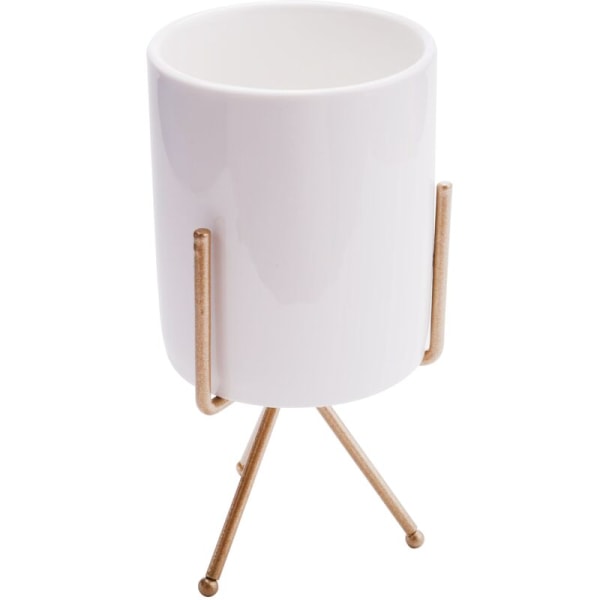 Nordisk stil keramisk blomkruka planter järnram växtstativ grön växt blomkruka kontor skrivbordsdekoration prydnad guld