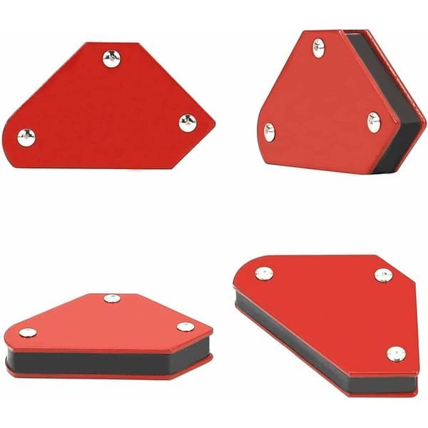 Sveisemagneter Vinkel Sveisemagneter, Rød,