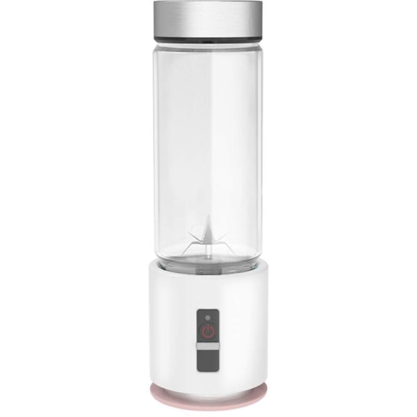 Bærbar blender, 380 ml mini personlig blender med 6 oppdaterte kniver, juicer blender kopp for shakes og smoothies