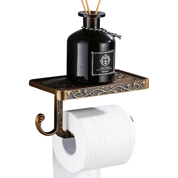 Retro Vintage WC-paperiteline Antiikki Seinään Kiinnitettävä WC-paperiteline-Sunny
