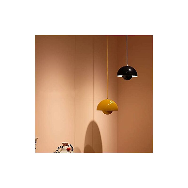 LED Hengelampe, Innsatt Kuleformet Flush Mount Lys Moderne Metall Hengelampe Hengelampe for Stue Soverom Spisestue Kjøkkenøy-
