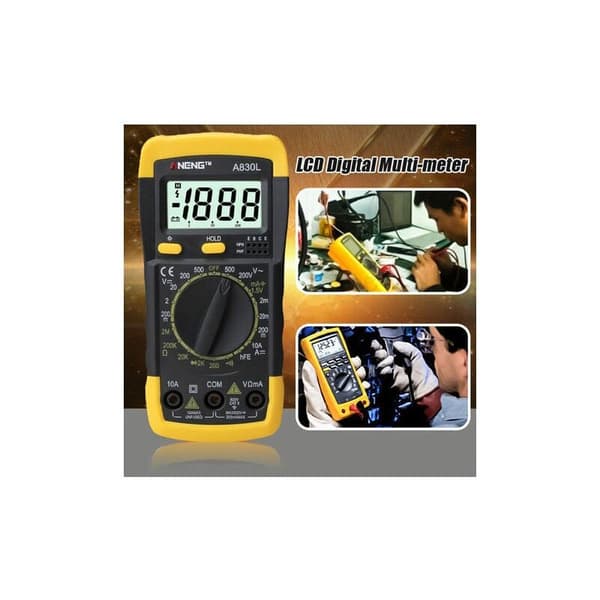 Digital Lcd Multimeter, DC Tester Multimeter