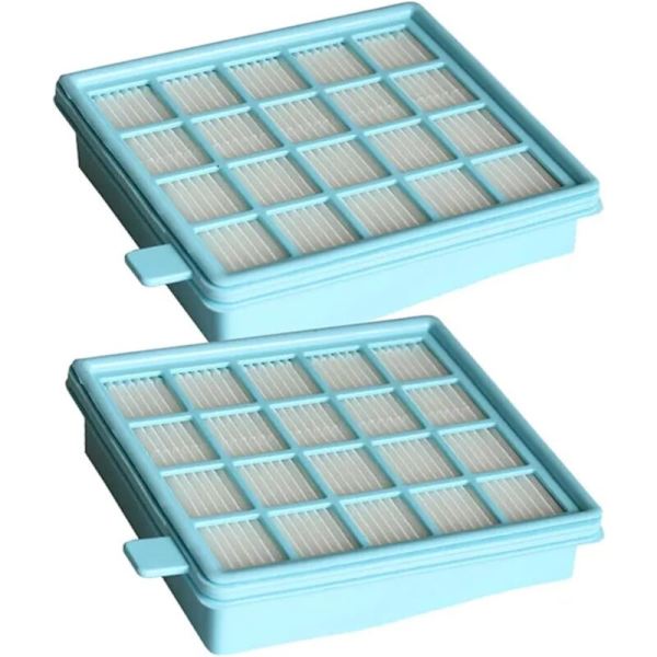 2 stk HEPA-filter og bomullsfilter Kompatibel med Philips FC8471FC8632 FC8474 FC8472
