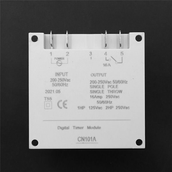 3X Ny Programmerbar Strømmålerkontroll Digital LCD DC 12V 16A Tidrelébryter