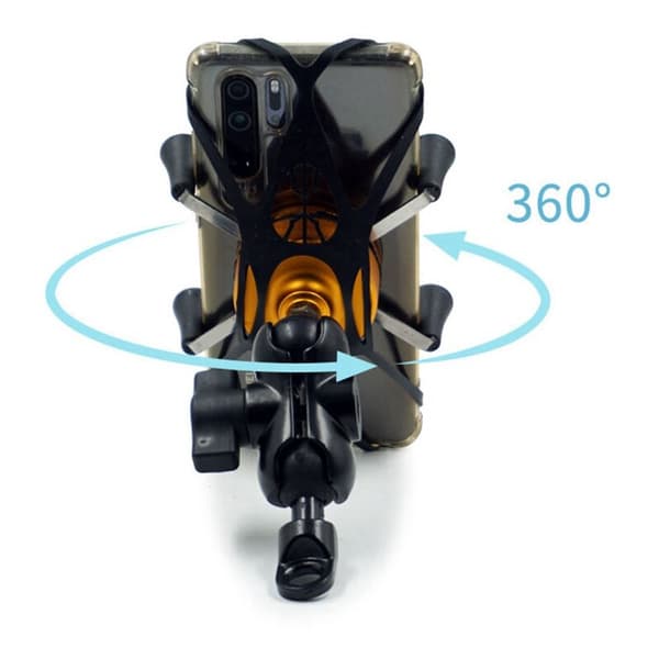 360° säädettävä ohjaustangon pidiketeline