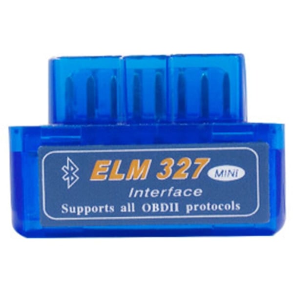 Mini Bluetooth OBD II Skanneradapter Bil EOBD Diagnostiskt Verktyg Kontrollera Motorfelkodläsare för Android