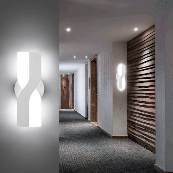 12W Moderne LED Vægskinne Dæmpbar Indendørs LED Vægskinne Belysning til Soveværelse Sengenatbord Stue Gang Stue Trappe Gang