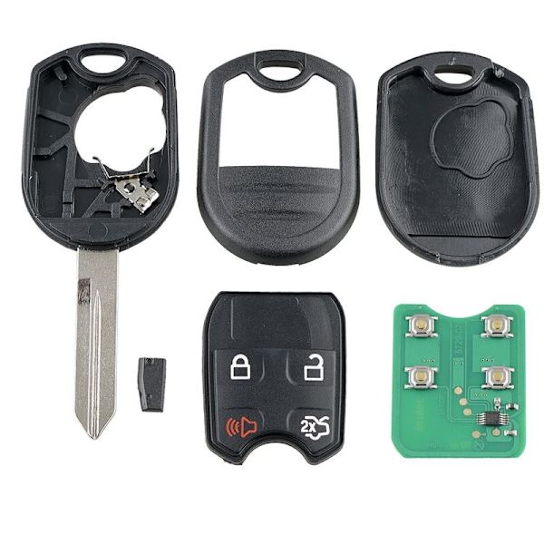 Bilsmart fjärrnyckel 4 knappar 315Mhz Passar för Edge Taurus Focus 2013 2014 2015 2016 CWTWB1U793