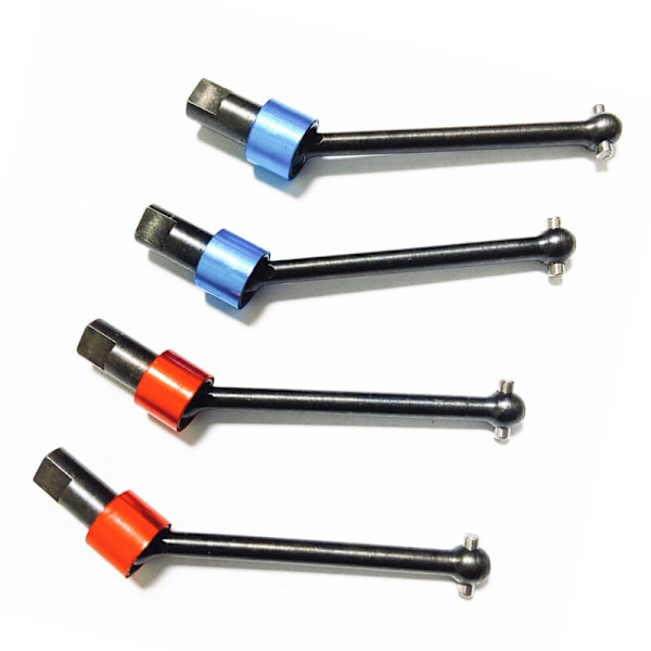 4 kpl Metal CVD Drive Shaft -voimansiirtoakseli LaTrax Teton 1/18 RC -autoon, päivitetyt osat ja lisävarusteet, 1