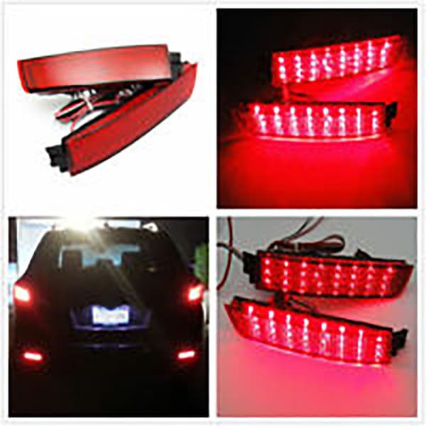 Rød baklyktreflektor LED bremselys for Juke Quest Sentra FX35 265605C000