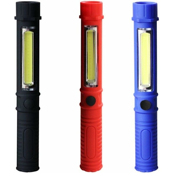 1000 Lumen Mini Lanterne Arbejdsinspektionslommelygte COB LED Multifunktionel Reparationslommelygte Magnetisk Base Lommelygte