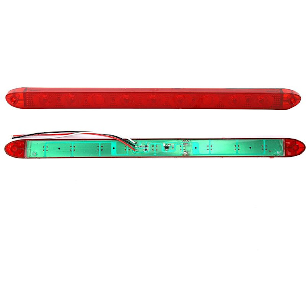 9LED Bakre Høy Tredje 3. Bremslys Lampe for Tilhenger Bobil Campingvogn Buss Lastebil
