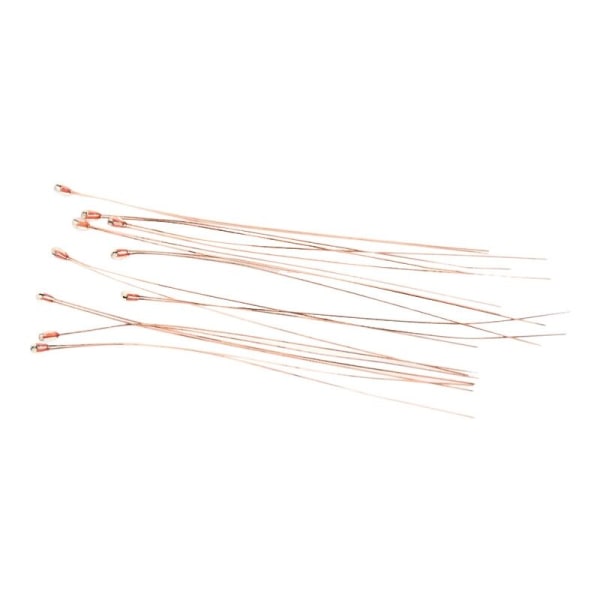 50 stk NTC 3950 1% 100K Ohm termistor med høy presisjonssensor for 3D-skriverutskrift Reprap Hotend Mk2A Mk2B10K Gull