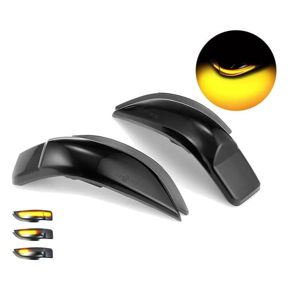 Dynamisk bil LED bakspejl lys blinklys indikator til Yaris XP130 E180 Prius