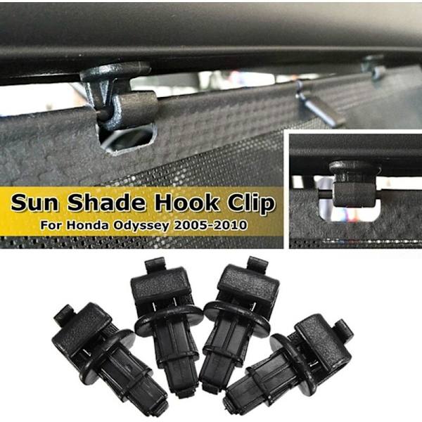 Glidande dörrklämma för solskydd 2005-2010 Svart (4-pack) 83715SHJA21ZA