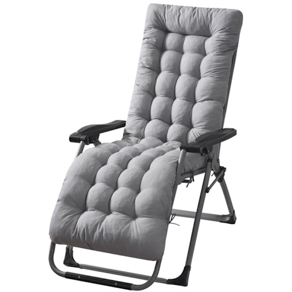 Utomhuslounge- och solstolskuddar, Chaise Lounge-kuddar, Chaise Lounge-kudde för resor, semester, inomhus och utomhus