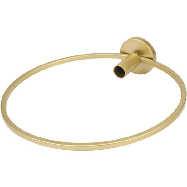 3D Rund Guld Metall Ljusstake Geometrisk Ljusstake Tealight Ljus Bröllopsdekoration Prydnader (Guld)