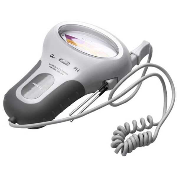 PC102 2-i-1 PH-klor-tester Klor-testinstrument CL2 Kvalitetsmätverktyg för simbassäng Akvarium