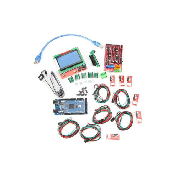 3D-skrivarpaket RAMPS1.4+12864 R3 skärm moderkort+A4988