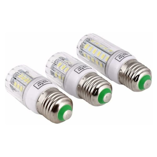7 stk. LED Lampe LED Pærer Lampe 5730 SMD E27 220V Kornlampe 24 36 48 56 69 72 96 LED Strålingsskjerm Lampada LED Lyspære er veldig kul
