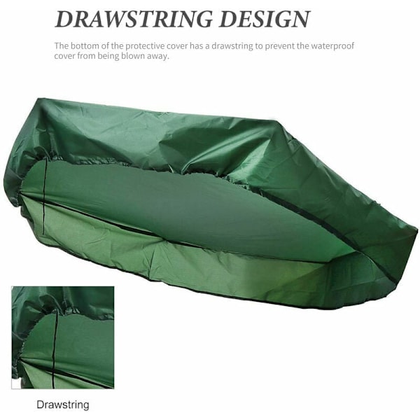 Hexagonal Sandkasse Cover Udendørs Timeglas Cover Baldakin Vandtæt med Snøre Uv Beskyttelse Støvtæt Sandkasser Cover Legetøj, 140×110Cm