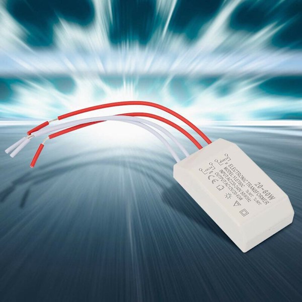 Elektronisk Transformer 220V til AC 12V Elektronisk Transformer Spændingskonverter 20-60W Intelligent Strømstyring G4 Lampekopper Elektronisk Transformer