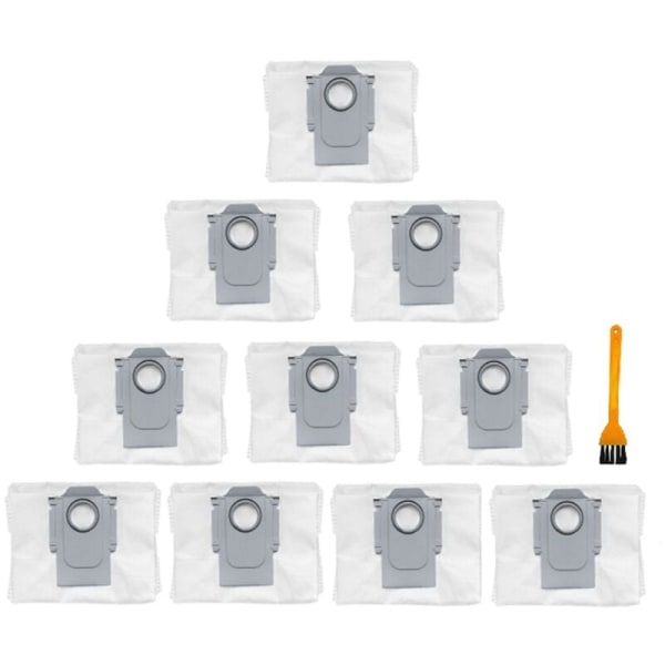 11 Pcs Series Dust Bag Accessories for T8 G10S G10S PRO Robot Vacuum Cleaner Replacement Parts Cleaning Brush Dust Bag