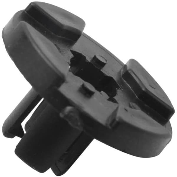 30 stk 8mm hulldiameter svart plastnit nagleklips
