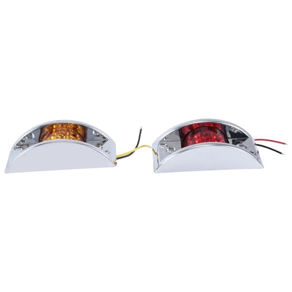 12V LED-sidemarkerlys med brosignaler, universelle kontur