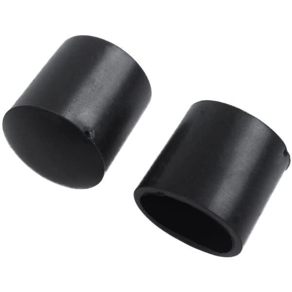 Gummiproppar 40 st Svart Gummislang, 10mm Spetsar