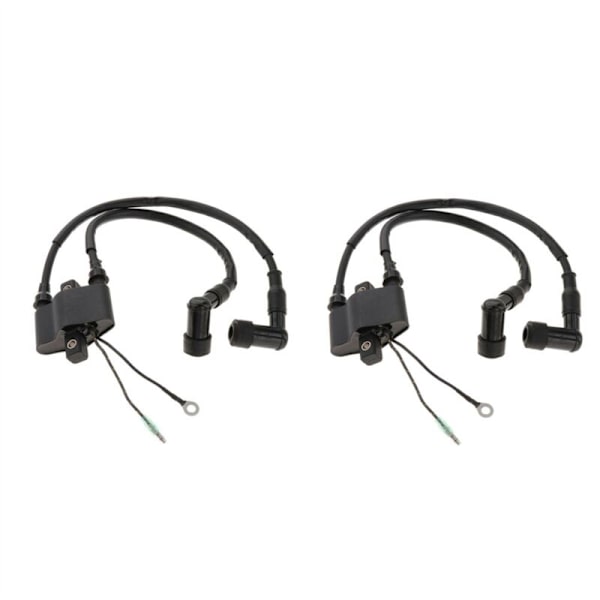 2 stk. påhængsmotor tændspole 3G2-06040-4 803706A1 3G2-06040 3G2060404 til 9,9 15 18 hk
