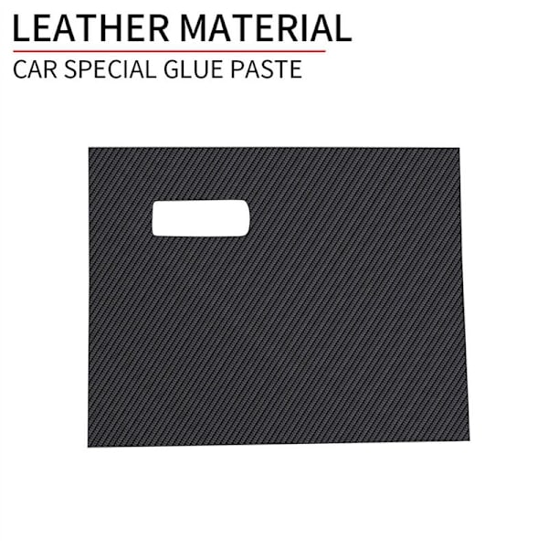 Car Carbon Leather Oppbevaring Hanskeboks Beskytter Pad Anti-Kick Anti-Skitt Matte Deksel for -30 CX30 2022+