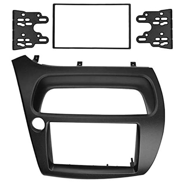 Lhd Dobbelt Din Dvd Stereo Fascia Dash Kit Radio Panel Dækplade Bagklap Trim 2016-2011