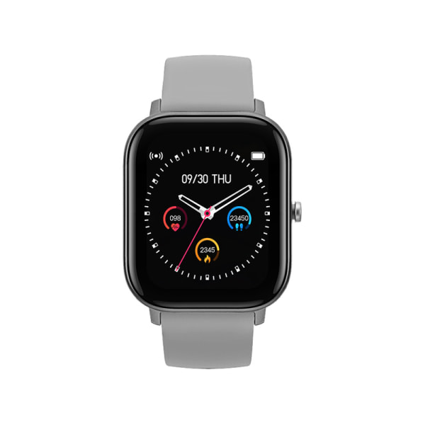 Fitness tracker , fitness med pulsmätare smart watch grey