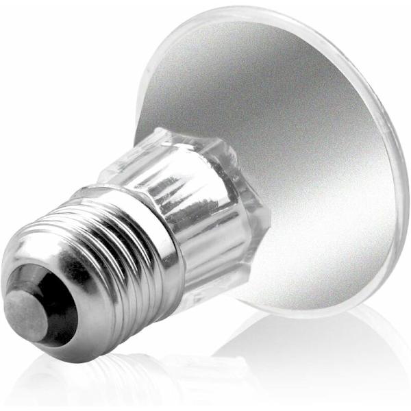 E27 Skildpadde Lampe Varmelampe 50W Fuld Spektrum UVA+UVB Reptiler Og Amfibier Dæmpbar Solbadslampe Pære Baggrundsbelysning Reptil Lampe (med 5 Pærer G6.35/G