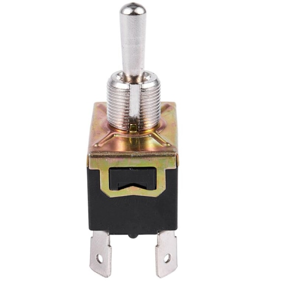5X AC 250V/10A 125V/15 DPDT 3 Position ON/OFF/ON 6 Pin Toggle Switch Sort + Sølv