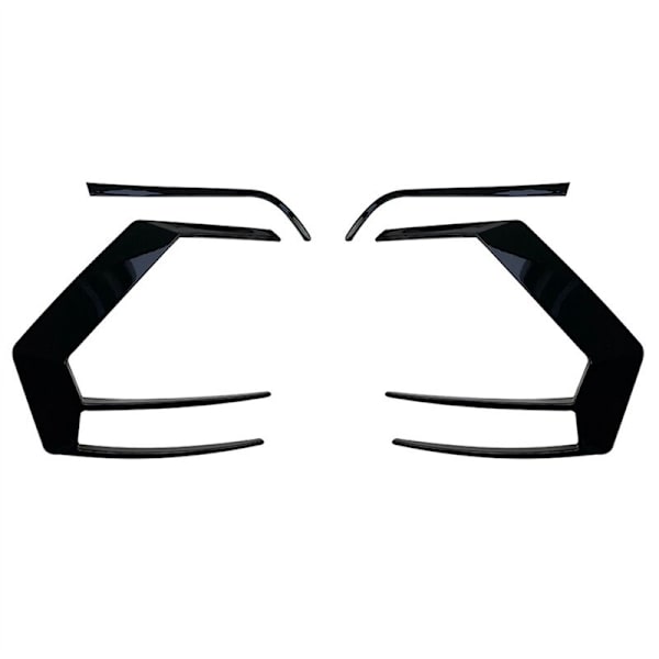 Bakre støtfanger spoiler blad vindlys for Golf 6 MK6 7 MK7 MK7.5 GTD 2009-2020