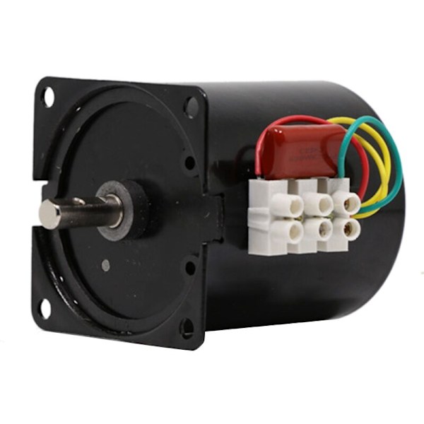 68KTYZ Mini Permanent Magnetic Synchronization Motor 220V 28W 68-KTYZ AC Reducer Motor 15 RPM Support