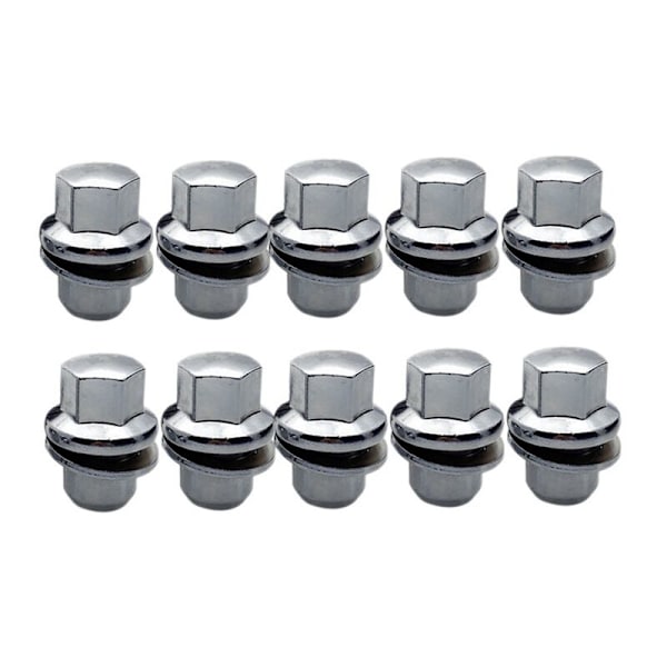 10 stk. 14X1.5 Hjulmøtrik Dæksel RRD500290 Auto Navkappe Passer til Land Rover Discovery 3 4 Range Rover Sport 2004-2009