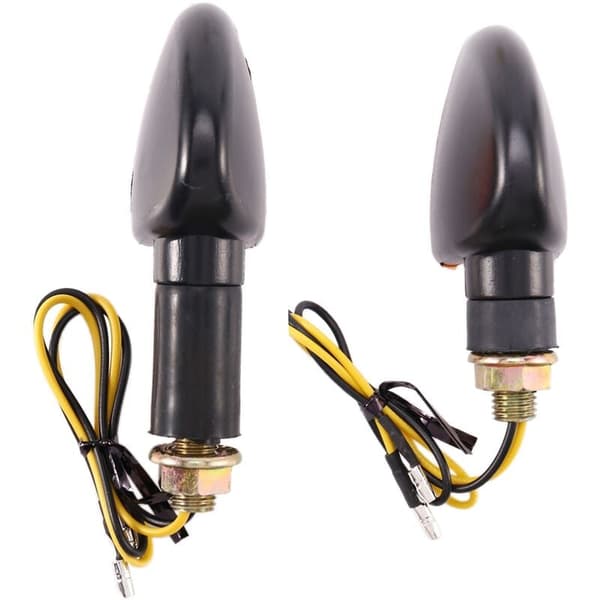 Universal 12V Blinklys Indikatorlys Bak Blinklys Halogen Blinklys Flash Sykkellampe For