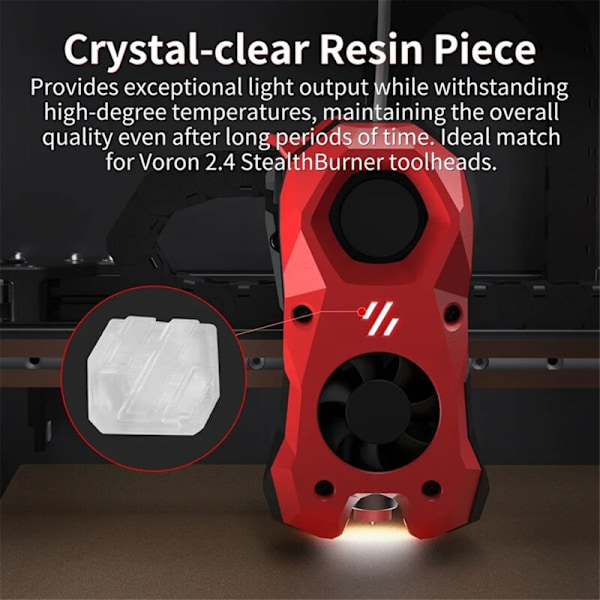 SB RGB Kit V1.0 LED Lys, PH2 0 Stik til Voron 2.4 StealthBurner Ekstruder, 3D Printer Dele