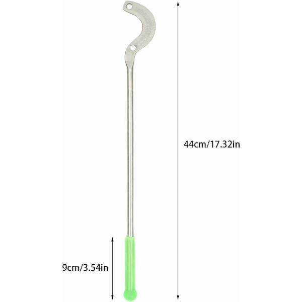 Rostfri handvattenpump - Handpump - Manuell vattenpump för grundvatten upp till 10 m djup,