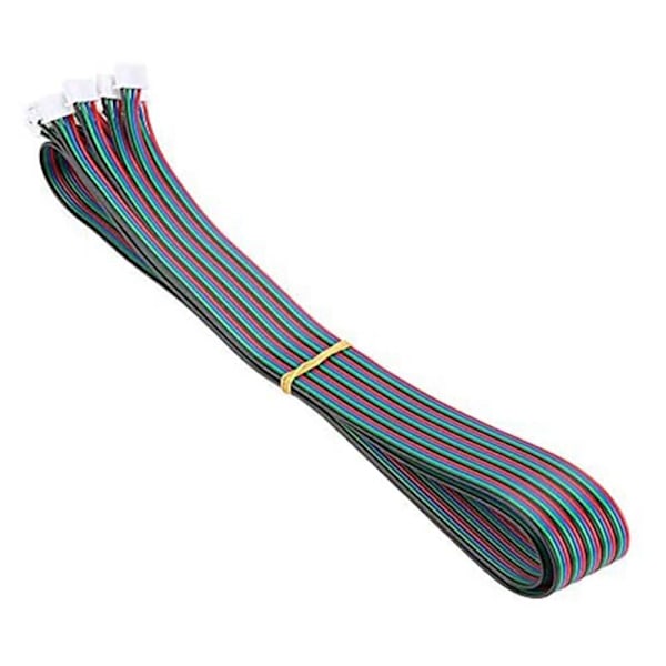 5 st 3D-skrivar kabel för Nema16/Nema17 stegmotoranslutning - PH2.0-XH2.54