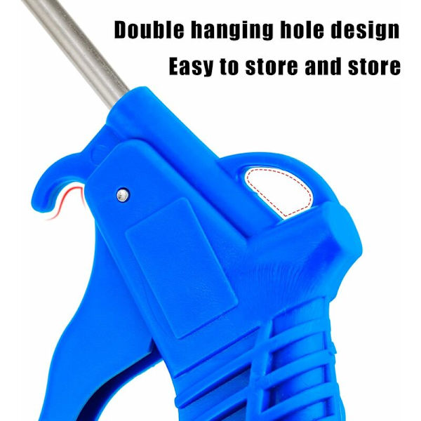 Luftpistol Rengøringskit - Luftpistol med 5m Spiral Slange og T-Forbindelse (Blå)