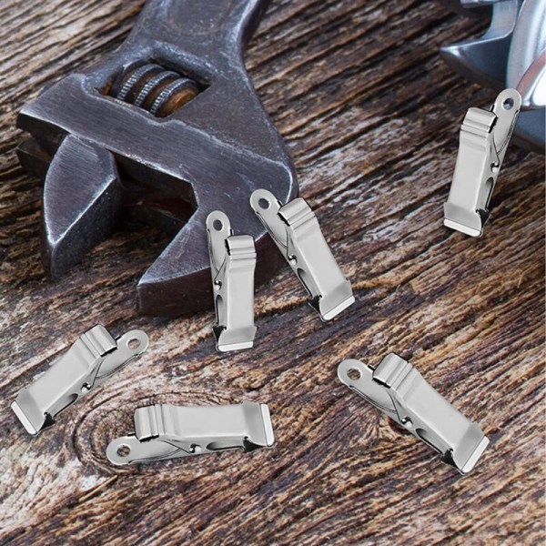 24 stk. Mini Klemmer Metal Alligator Klemmer 1/2 Tommer Tænger Klemmer Testledning Alligator Klemmer til Arbejde, Kabel