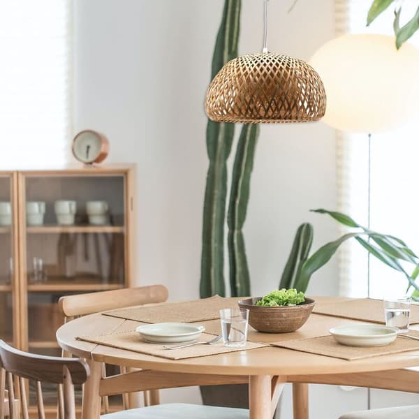 Håndstrikket vævning moderne restaurant manuelt arbejde