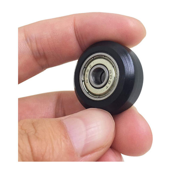 12 stk. 625Zz plasttrisser med gearlejer til 3D-printer, kompatibel med Hybrid -10/-10S/CNC-router